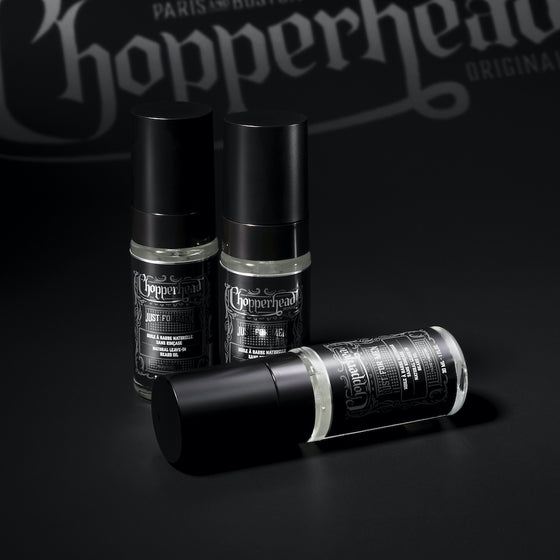 Chopperhead huile à barbe naturelle vegan pour homme