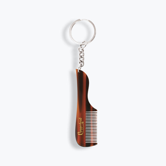 Chopperhead porte-clés peigne pour la barbe et les cheveux homme