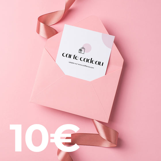 Carte cadeau 10€ Coiffance Professionnel