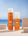 Soin lavant spécial été pour cheveux exposés au soleil, protection et hydratation, fabrication française, formule à 95% d'ingrédients d'origine naturelle