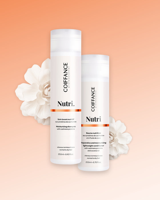 Shampooing nutritif cheveux secs made in France Coiffance