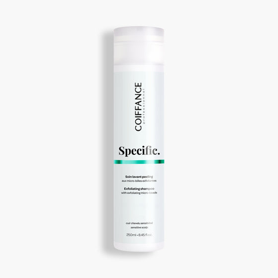 Shampooing exfoliant cuir chevelu sensibilisé made in France Coiffance